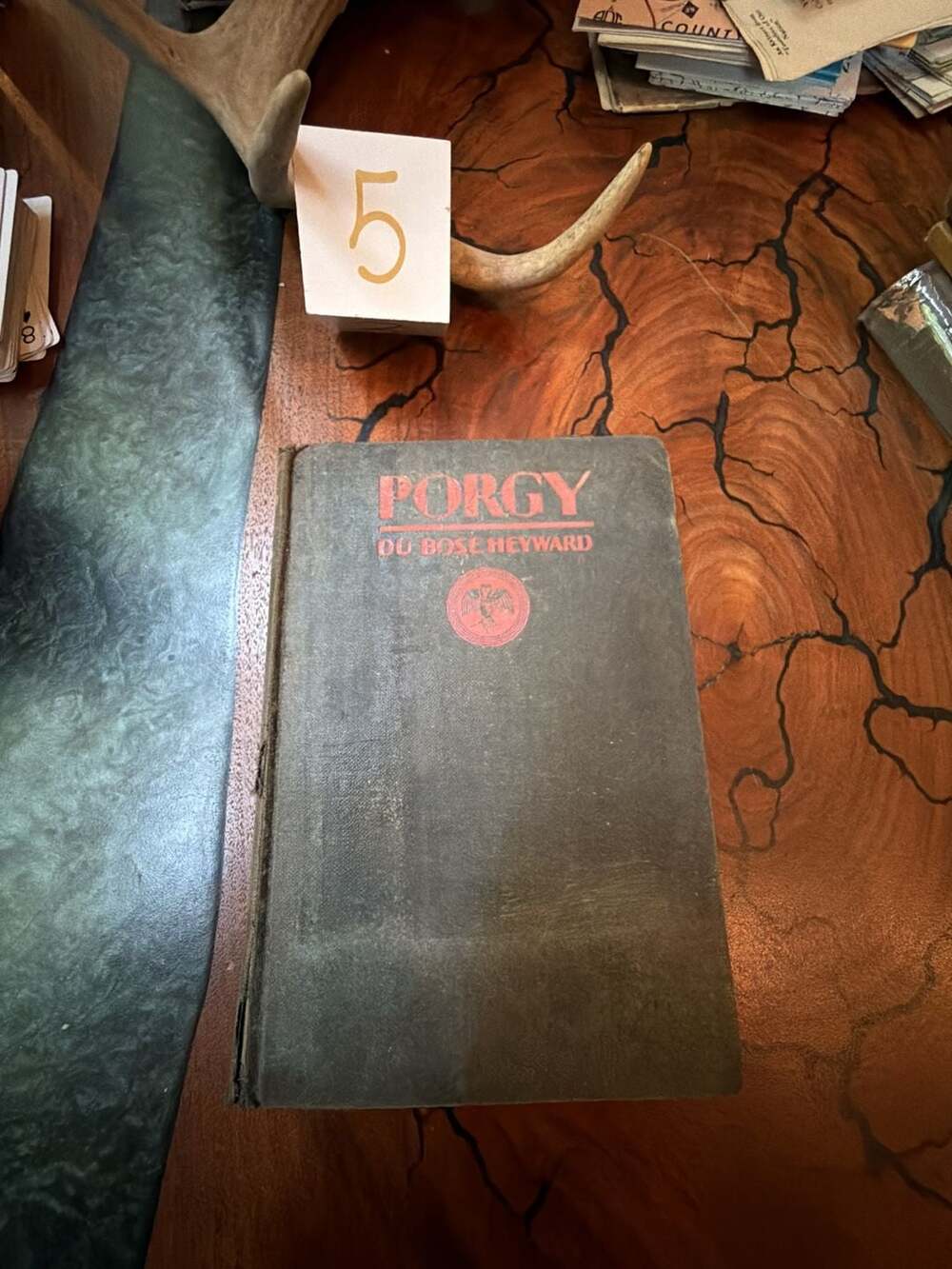 Porgy by Du Bose Heyward, 1925 Hardcover Novel